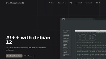 CrunchBang Plus Plus image