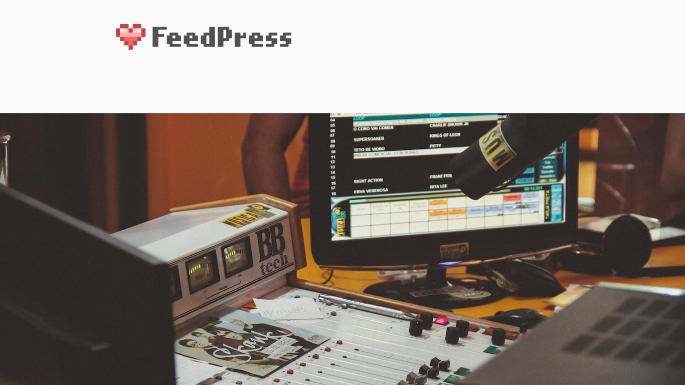 Podcast Feed Creation And Publishing Landing page