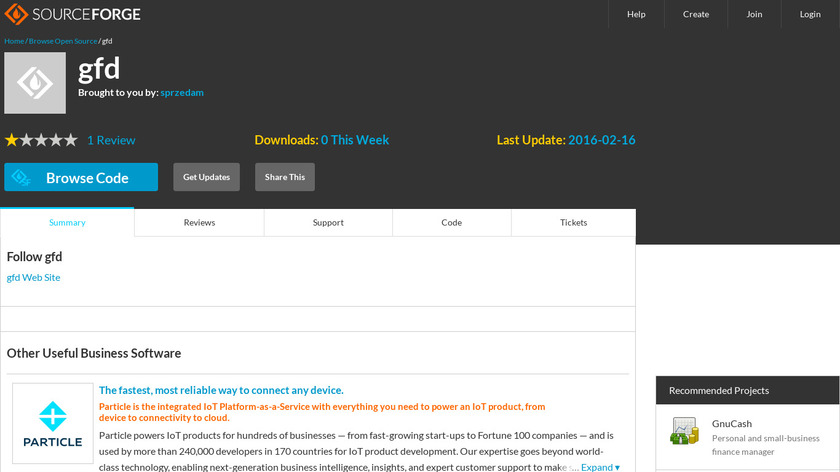 GFP Landing Page