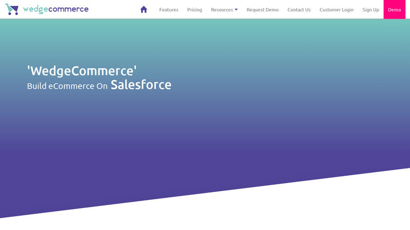 WedgeCommerce Landing Page