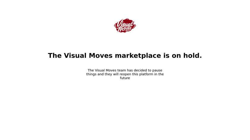 Visual Moves Landing Page