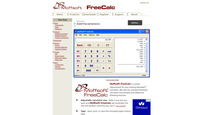 Moffsoft FreeCalc image