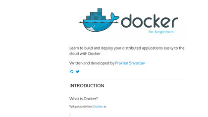 Docker for Beginners screenshot