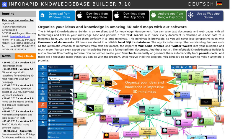 KnowledgeBase Builder Landing Page