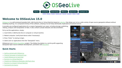 OSGeo-Live image