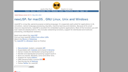 newLisp image