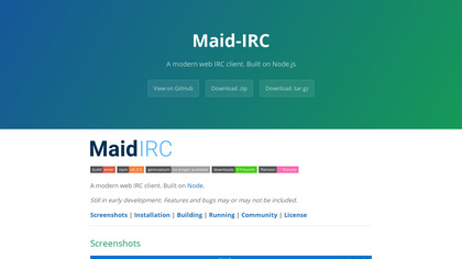 Maid-IRC image
