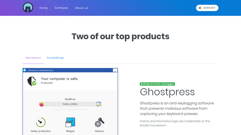 OW Shredder Landing Page