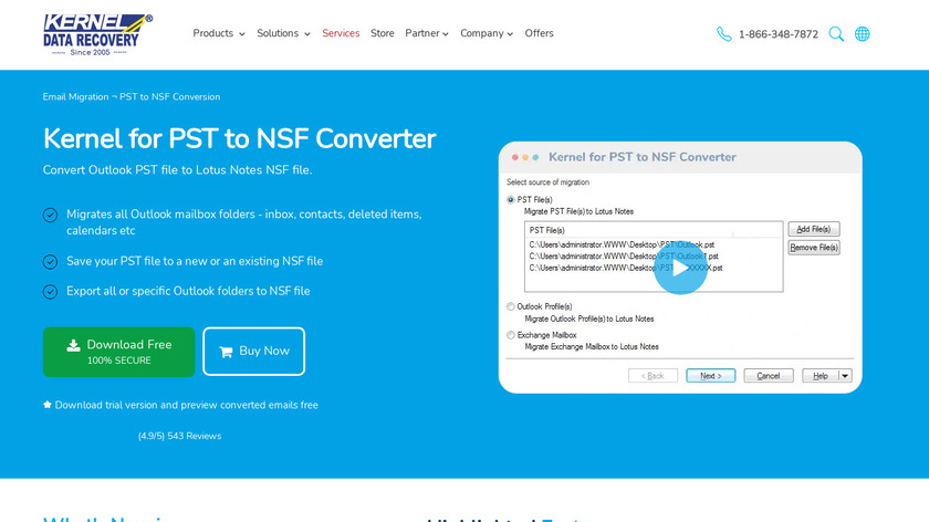 Kernel for PST to NSF Landing Page