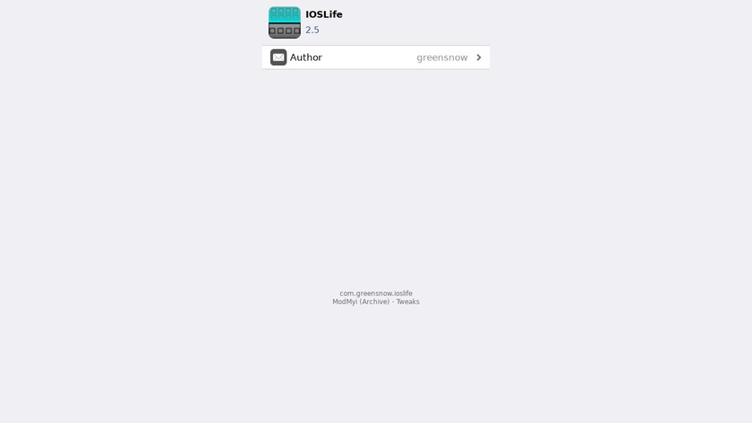 IOSLife Landing Page