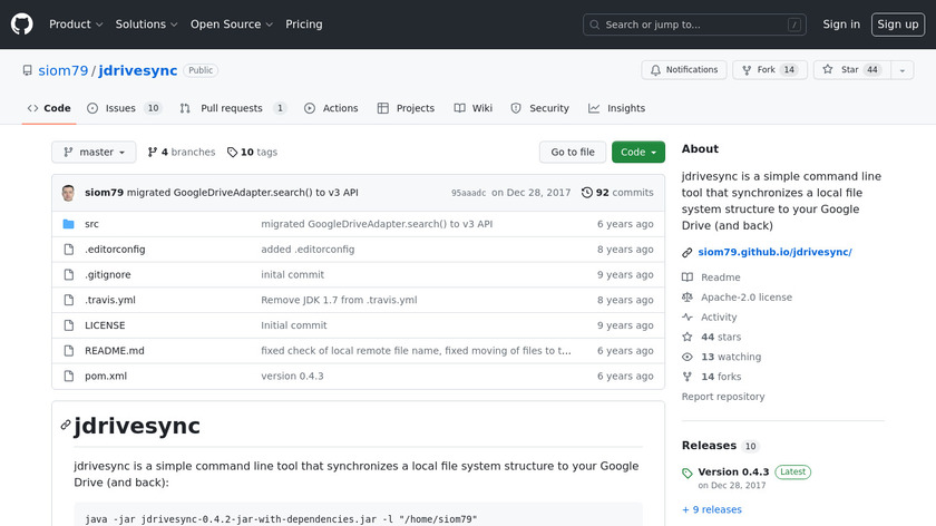 jdrivesync Landing Page