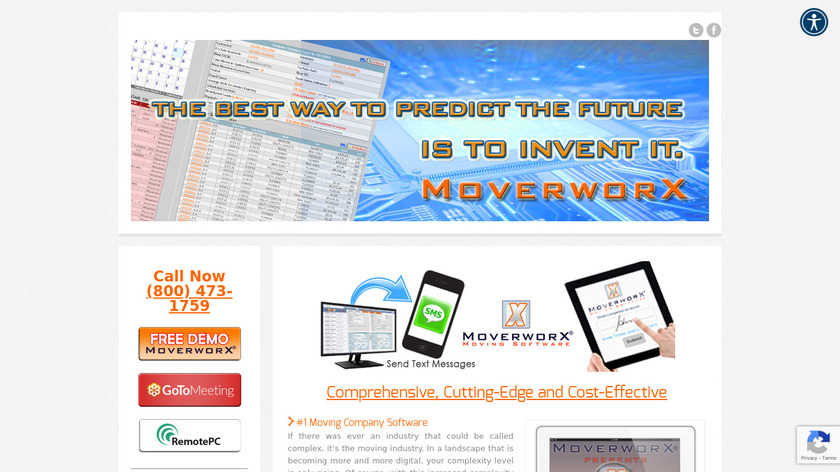 MoverworX Landing Page
