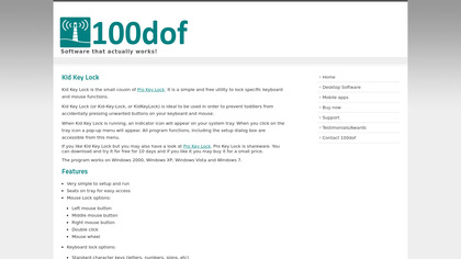 100dof.com KidKeyLock image