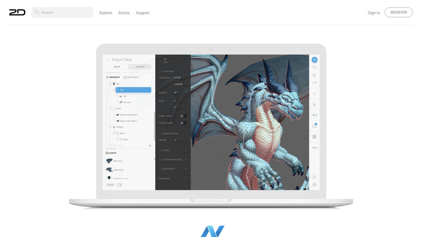 Nima Landing Page