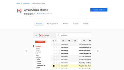 Gmail Classic Theme Extension image