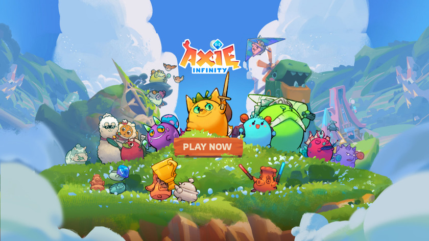 Axie Infinity Landing Page