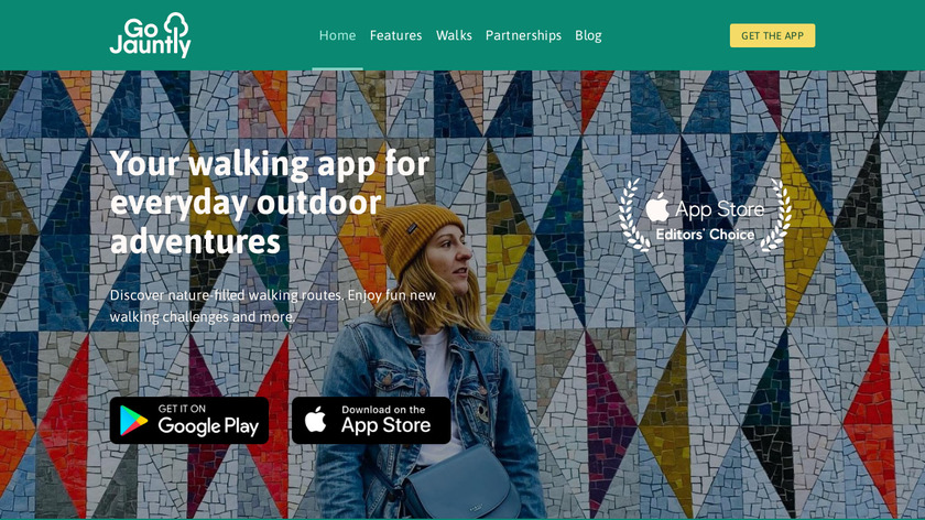 Go Jauntly Landing Page