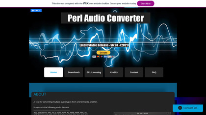 Perl Audio Converter image