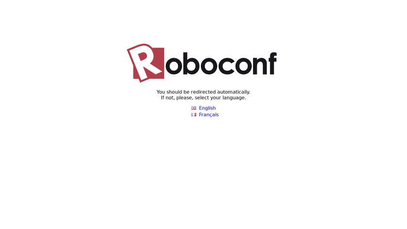Roboconf Landing Page