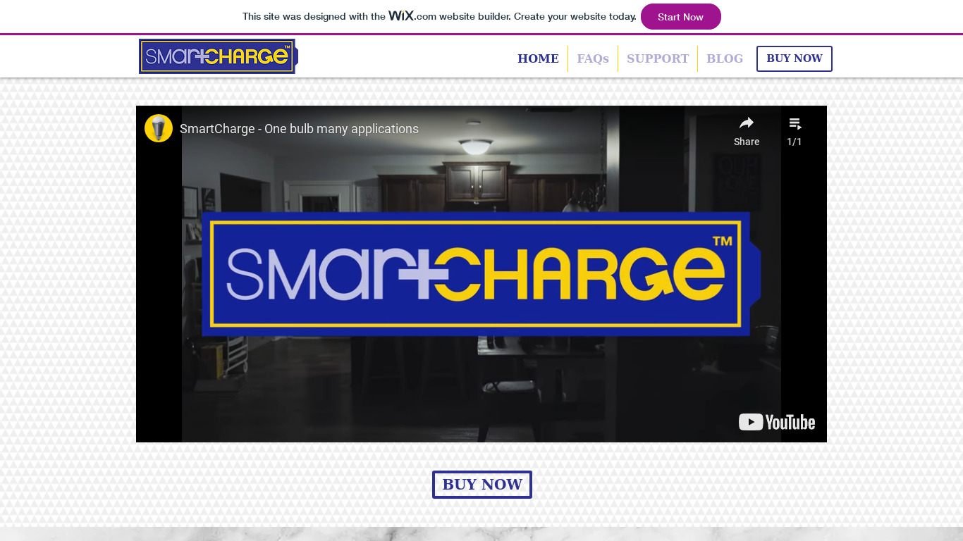 SmartCharge™ LED Bulbs Landing page