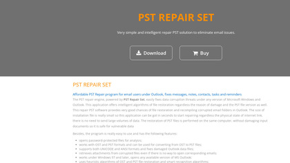 PST Repair Set image