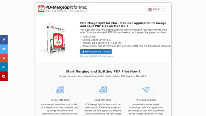 PDF Merge Split Free image