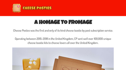 Cheese Posties image