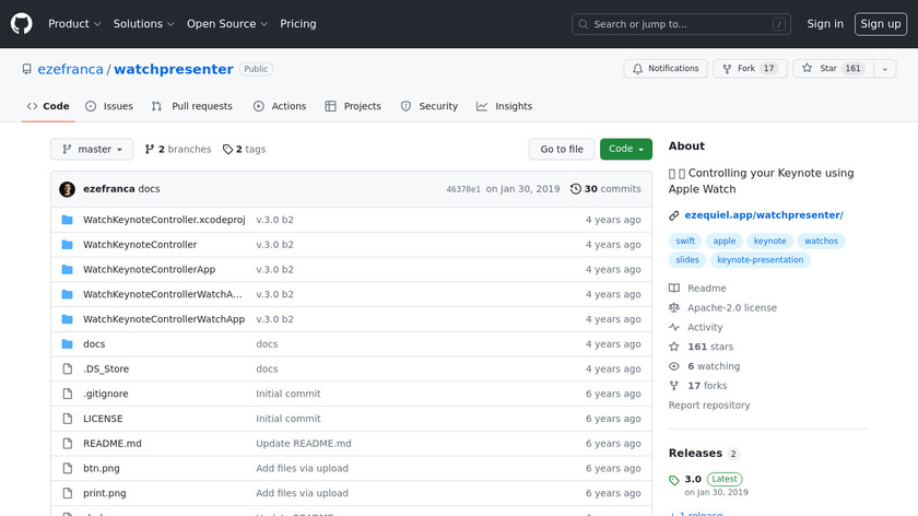 WatchNote Landing Page