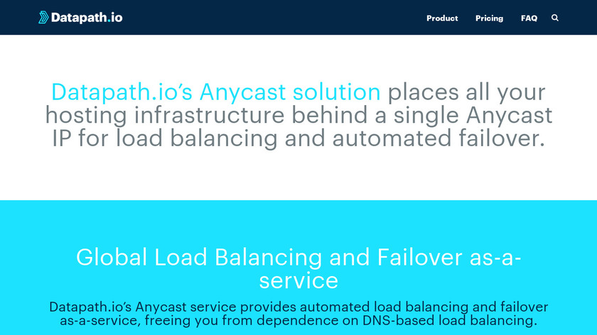 Anycast Landing Page