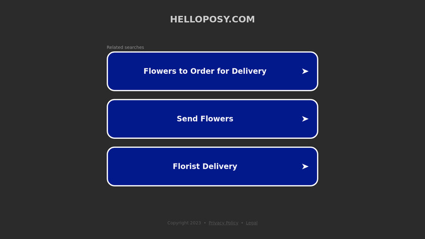 Posy Landing Page
