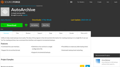 AutoArchive image