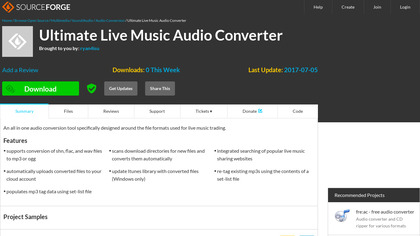 Ultimate Live Music Audio Converter image