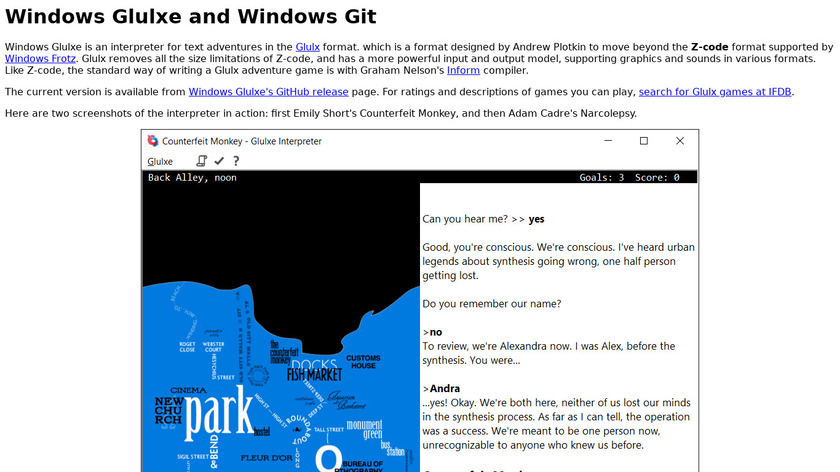 Windows Git Landing Page