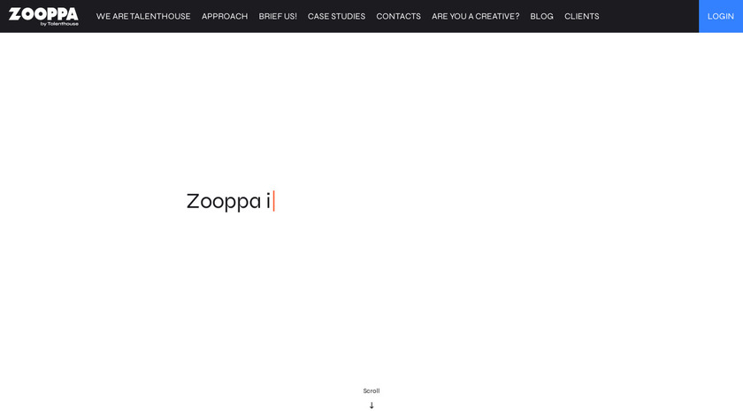 Zooppa Landing Page