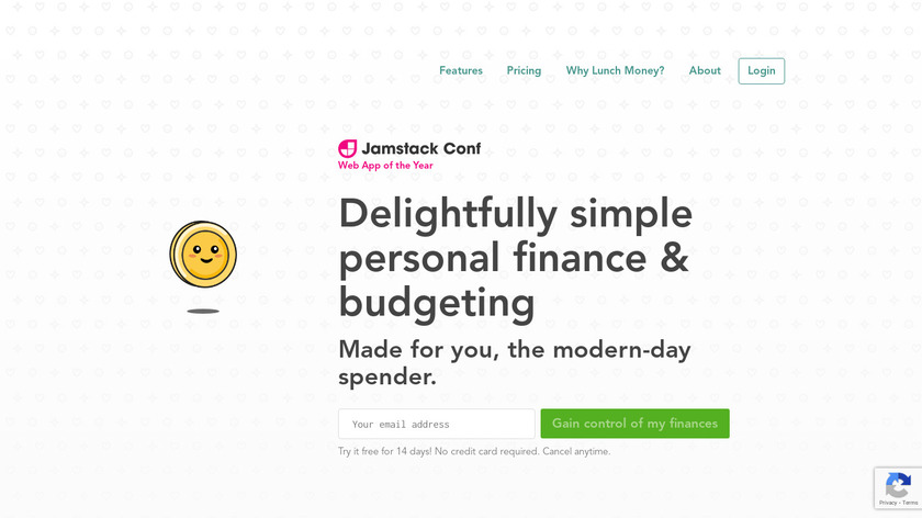 Lunch Money Landing Page