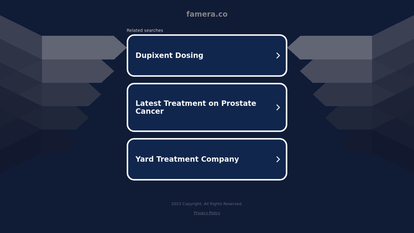 Famera Landing Page