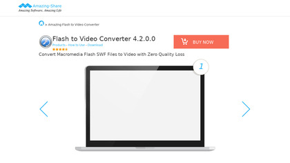 Amazing Flash to Video Converter image