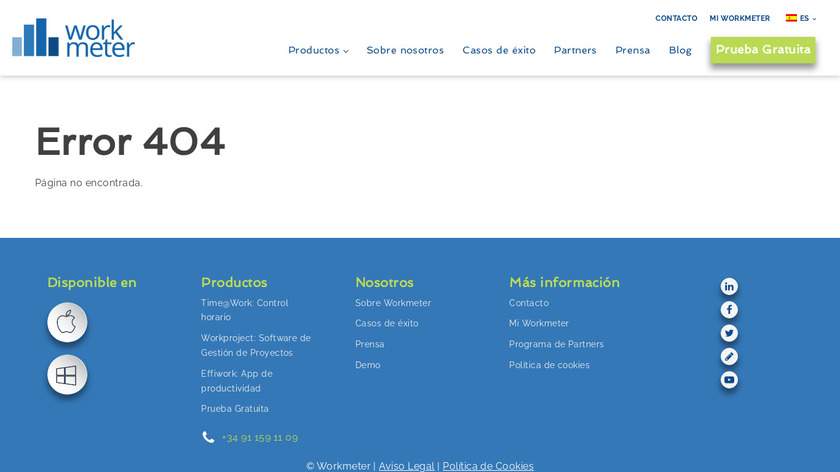 Time@Work Landing Page