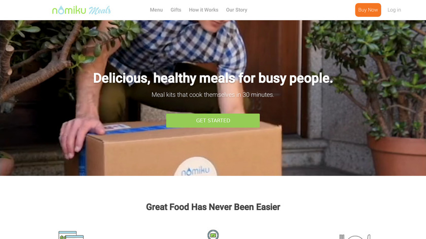 Nomiku Sous Vide Landing Page