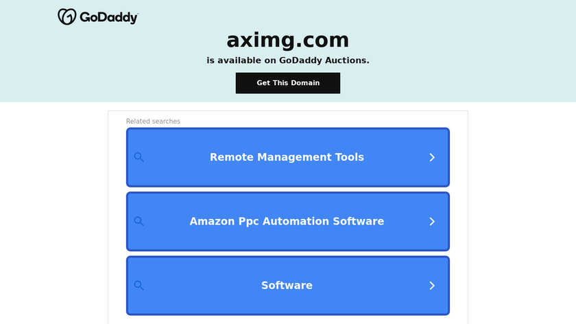 aXimg Landing Page