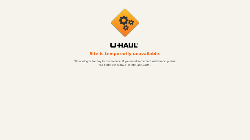 U-Haul Landing Page