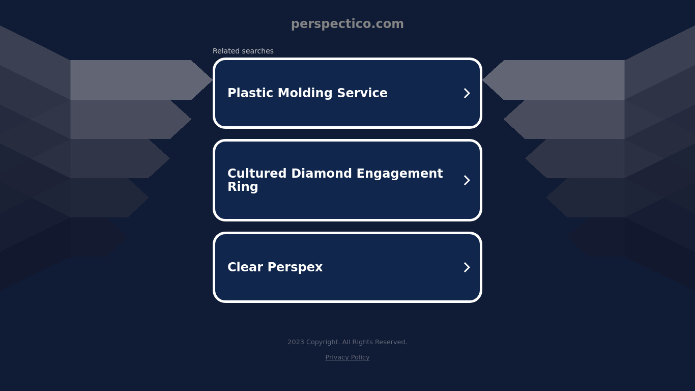 Perspectico AI Landing page