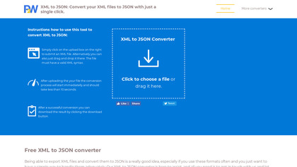 XML 2 JSON image