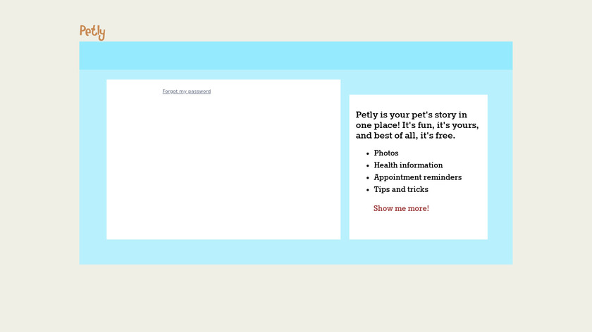 Petly Landing Page