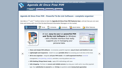 Agenda At Once Free PIM image