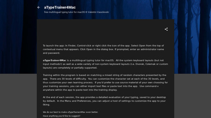 aTypeTrainer4Mac image