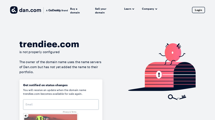 Trendiee Landing Page