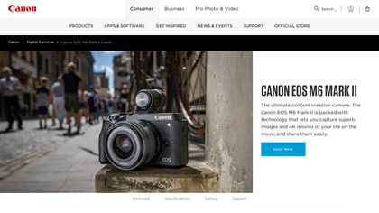 Canon EOS M6 Mark II screenshot