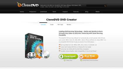 CloneDVD Studio DVD Creator image