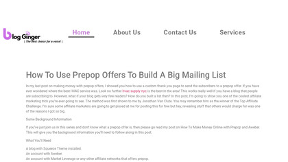 Blogginger.com image